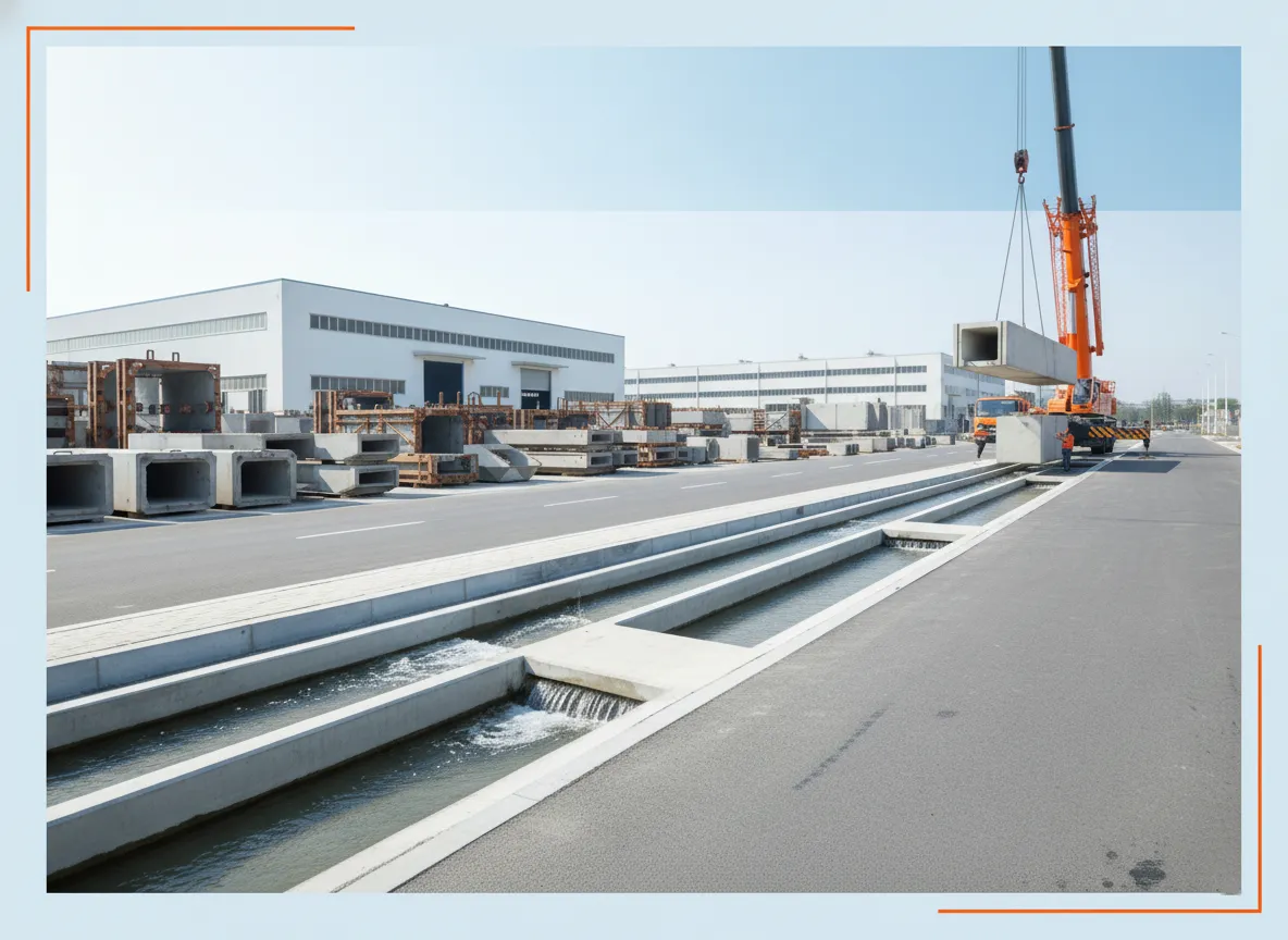 Precast U-Drain Manufacturer in Coimbatore