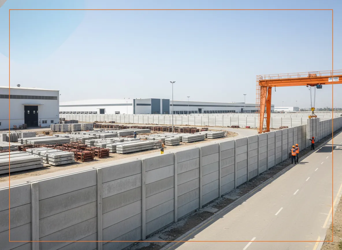 RCC Precast Boundary Wall Manufacturer in Coimbatore